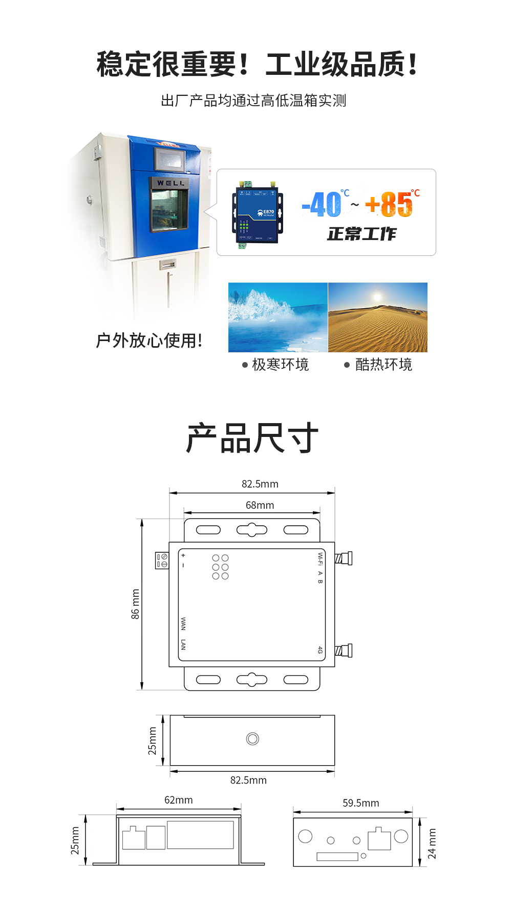 E880-IR02工業(yè)級(jí)4G無(wú)線路由器  (7)